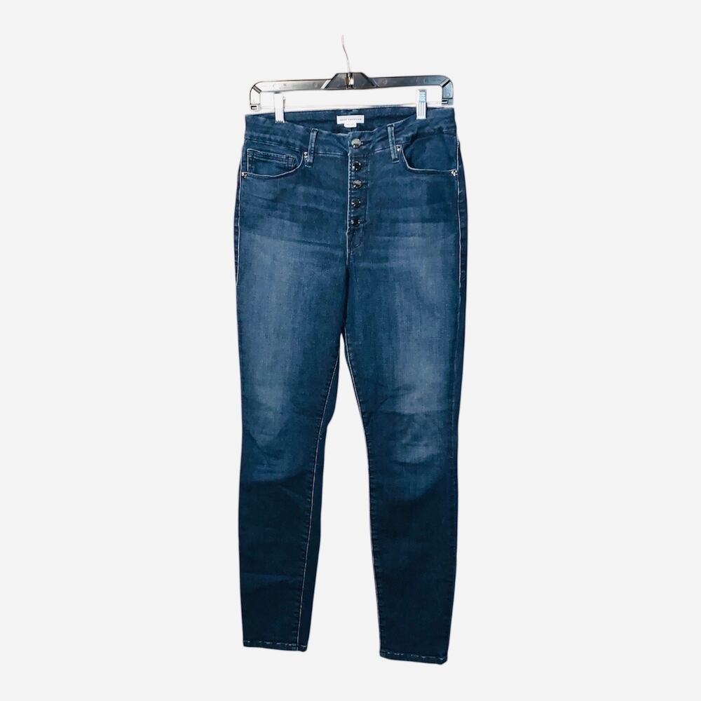Good American Button Fly Skinny Jeans